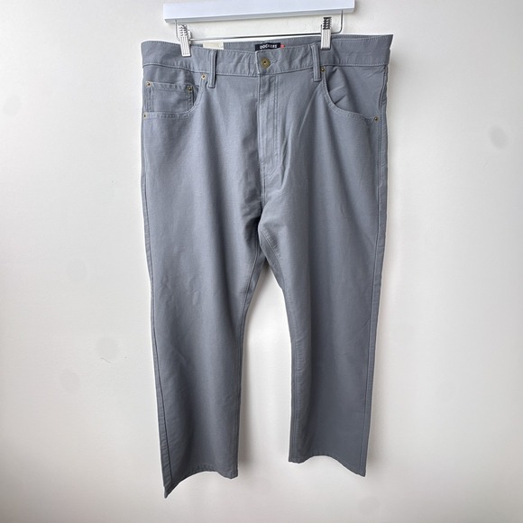 Dockers Other - Dockers Comfort Knit Jean Cut Pants Mens 36x29 Grey Straight Fit Smart 360
